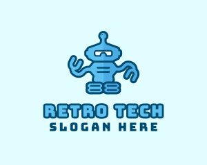 Tech Robot Toy logo design