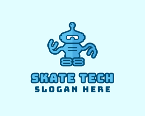 Tech Robot Toy logo design