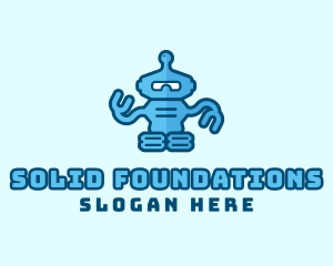 Futuristic - Tech Robot Toy logo design