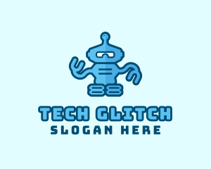 Tech Robot Toy logo design