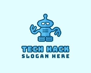 Tech Robot Toy logo design