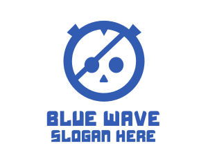 Blue Pirate Circle logo design