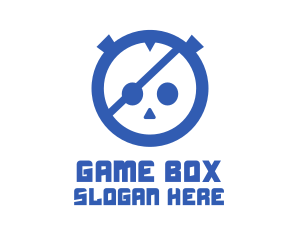 Xbox - Blue Pirate Circle logo design