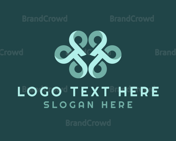 Sleek Symmetrical Decor Logo