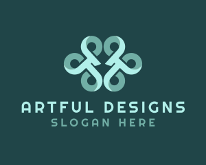 Sleek Symmetrical Decor  logo design