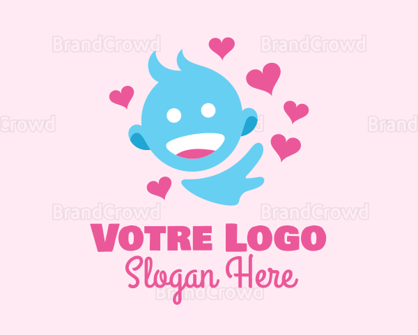 Happy Baby Hearts Logo