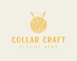 Yarn Crocheting Embroidery logo design