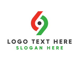 Number 69 - Minimalist Number 69 logo design