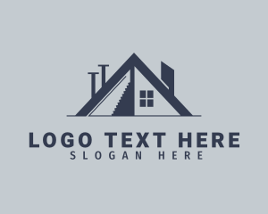 House Carpentry Contractor Logo