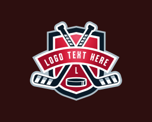 Field Hockey - Hockey Sports  Tournament logo design