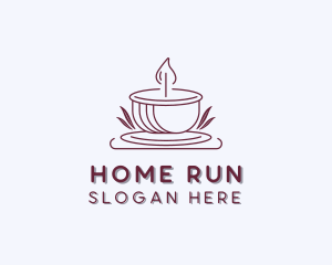 Candle Home Decor logo design