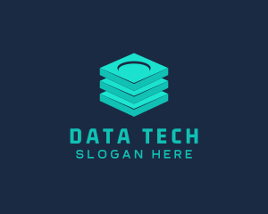 Database - Digital Tech Database logo design