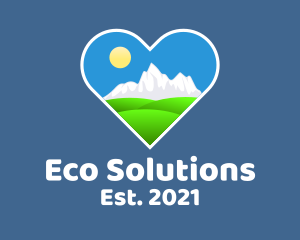 Environmental - Heart Environmental Landscape logo design