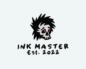 Tattooist - Horror Skull Punk logo design