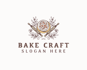 Rolling Pin Bakery Bread logo design