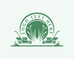Grass - Gardening Lawn Mower logo design