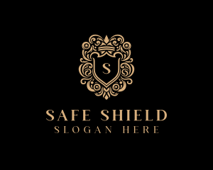 Regal Upscale Shield logo design