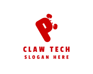 Claw - Seafood Bistro Letter P logo design