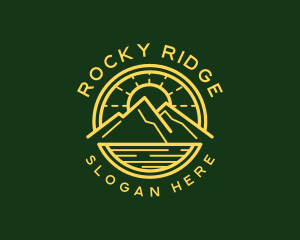 Mountain Ridge Valley logo design