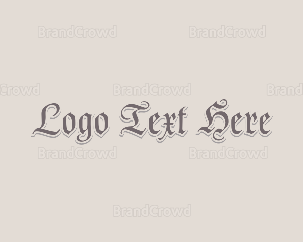 Medieval Gothic Business Logo