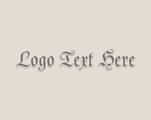 Vintage - Medieval Gothic Business logo design