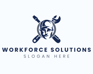 Labor - Construction Builder Handyman logo design