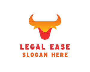 Livestock - Animal Bull Horns logo design