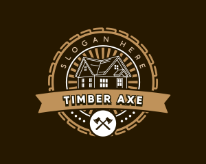 Roof Cabin Renovation logo design