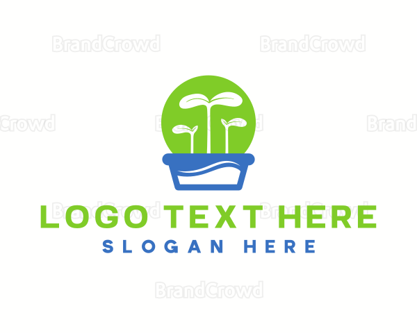 Plant Botanical Organic Logo