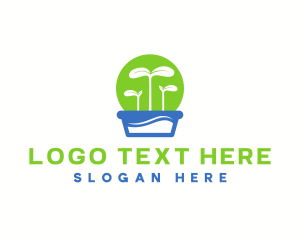 Eco - Plant Botanical Organic logo design