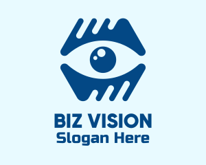 Blue Eye Clinic logo design