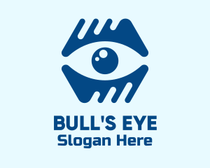 Blue Eye Clinic logo design