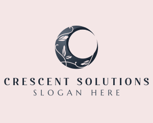 Crescent - Elegant Crescent Moon logo design