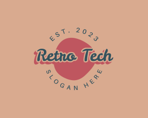 Retro Feminine Business logo design