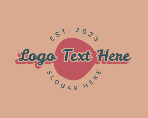 Retro Feminine Business Logo