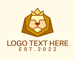 Empress - Noble Lion Crown logo design
