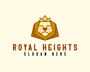 Highness - Noble Lion Crown logo design