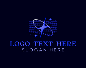 Beauty - Cyber Tech Star logo design