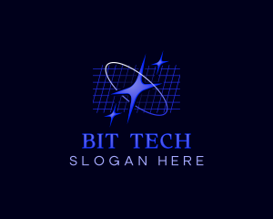 Cyber Tech Star logo design