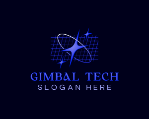 Cyber Tech Star logo design