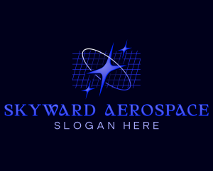 Aerospace - Cyber Tech Star logo design