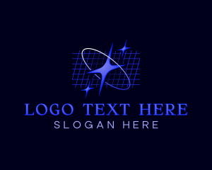 Cyber Tech Star Logo