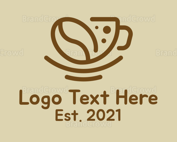 Coffee Bean Cup Logo | BrandCrowd Logo Maker