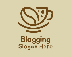 Coffee Bean Cup Logo