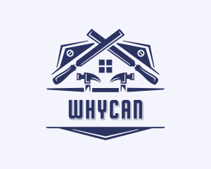 Carpentry Handyman Contractor Logo