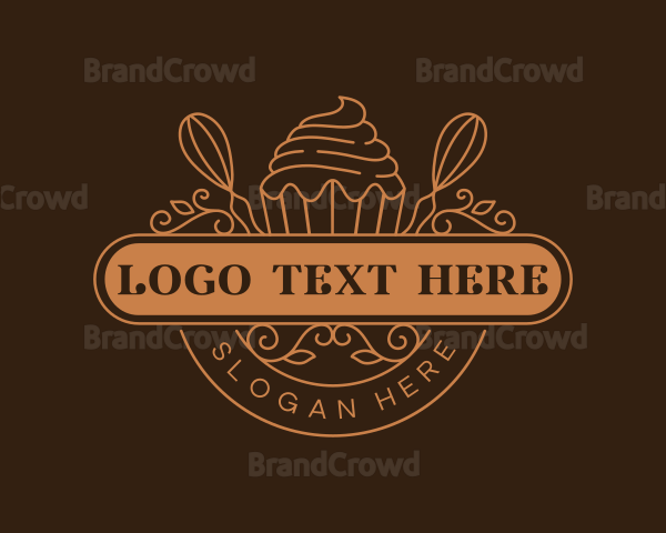 Cupcake Confectionery Baking Logo