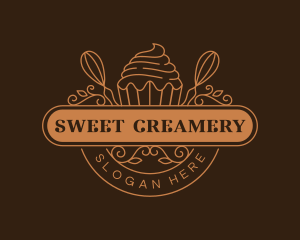 Cupcake Confectionery Baking logo design