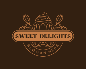 Cupcake Confectionery Baking logo design