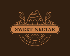 Cupcake Confectionery Baking logo design