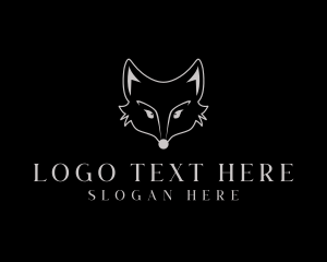 Conservation - Fox Head Animal logo design